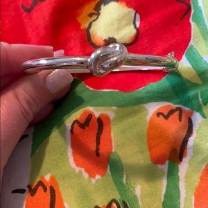Silver Sailors knot bangle
